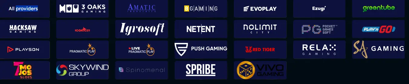 royaldogs casino providers